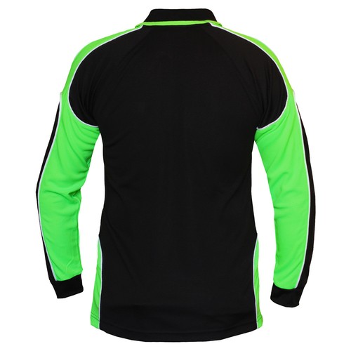 3 Pack Active Polo Shirts Long Sleeve Chest Pocket Contrast Trendy Collared top - Picture 5 of 63
