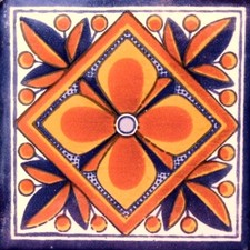 DESIGN C#001 MEXICAN HANDMADE TILE, GET AS MANY YOU NEED !!