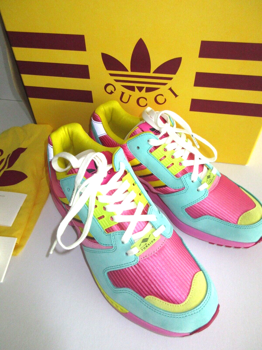 NEW GUCCI x ADIDAS ZX 8000 PINK GG MONOGRAM NEW GUCCI x ADIDAS ZX 8000 PINK GG MONOGRAM