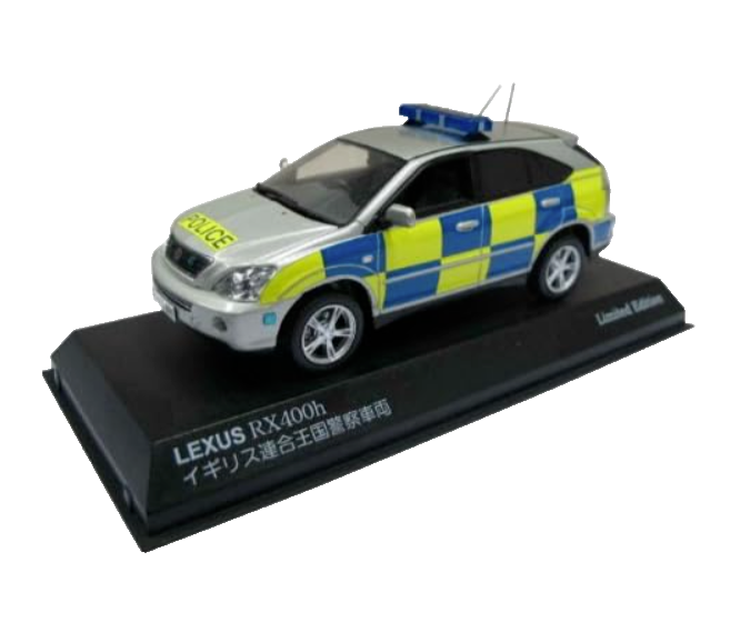 MONOX 1/43 LEXUS RX400h United Kingdom Police Dep. Car Limited