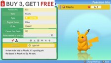 Shiny Pikachu Pokemon Brilliant Diamond Shining Pearl 6IV BDSP