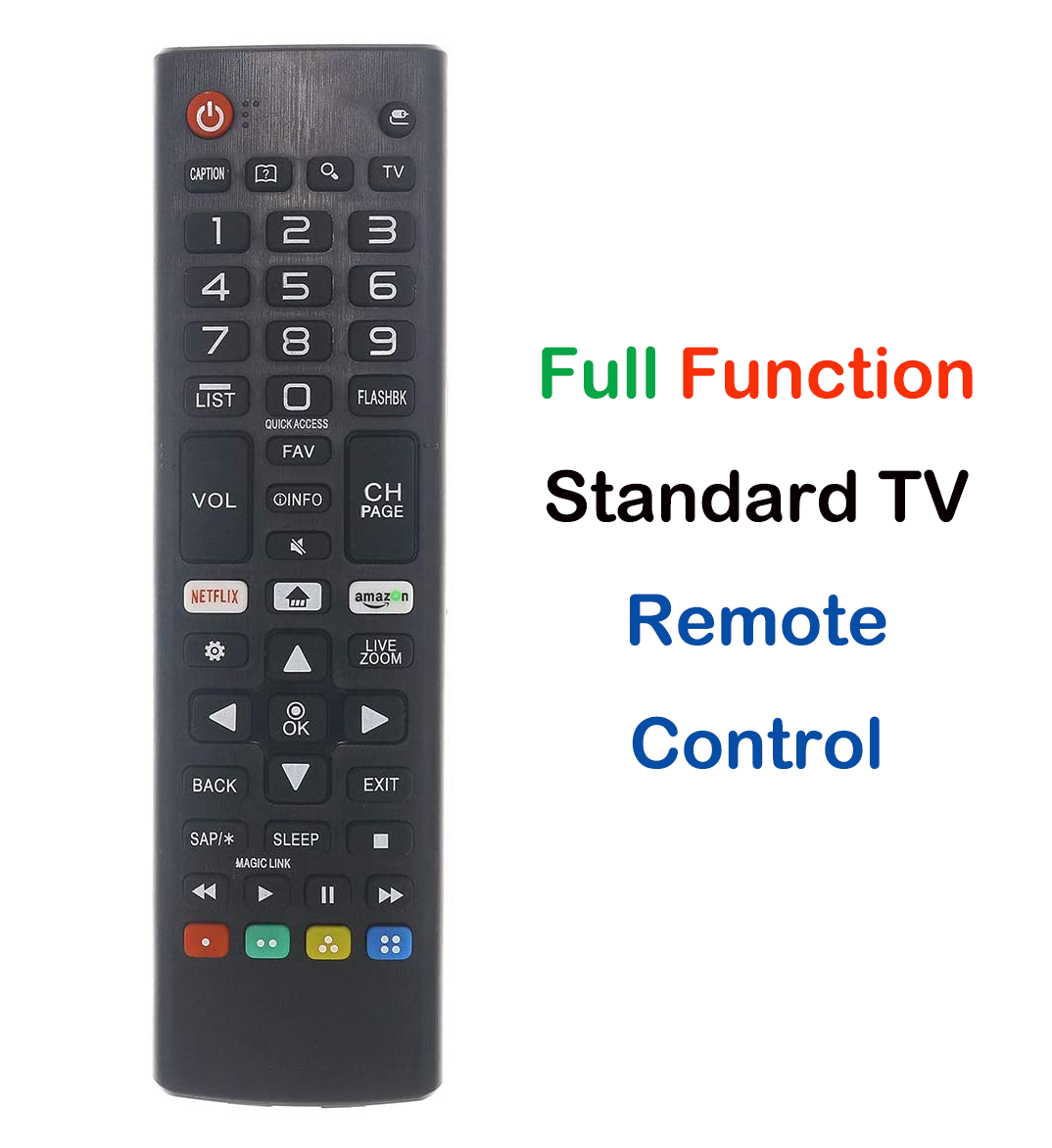 Replace Remote Control FOR LG TV AGF76631064 43LJ5500