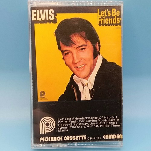 Elvis Presley Cassette 1985 Let's Be Friends