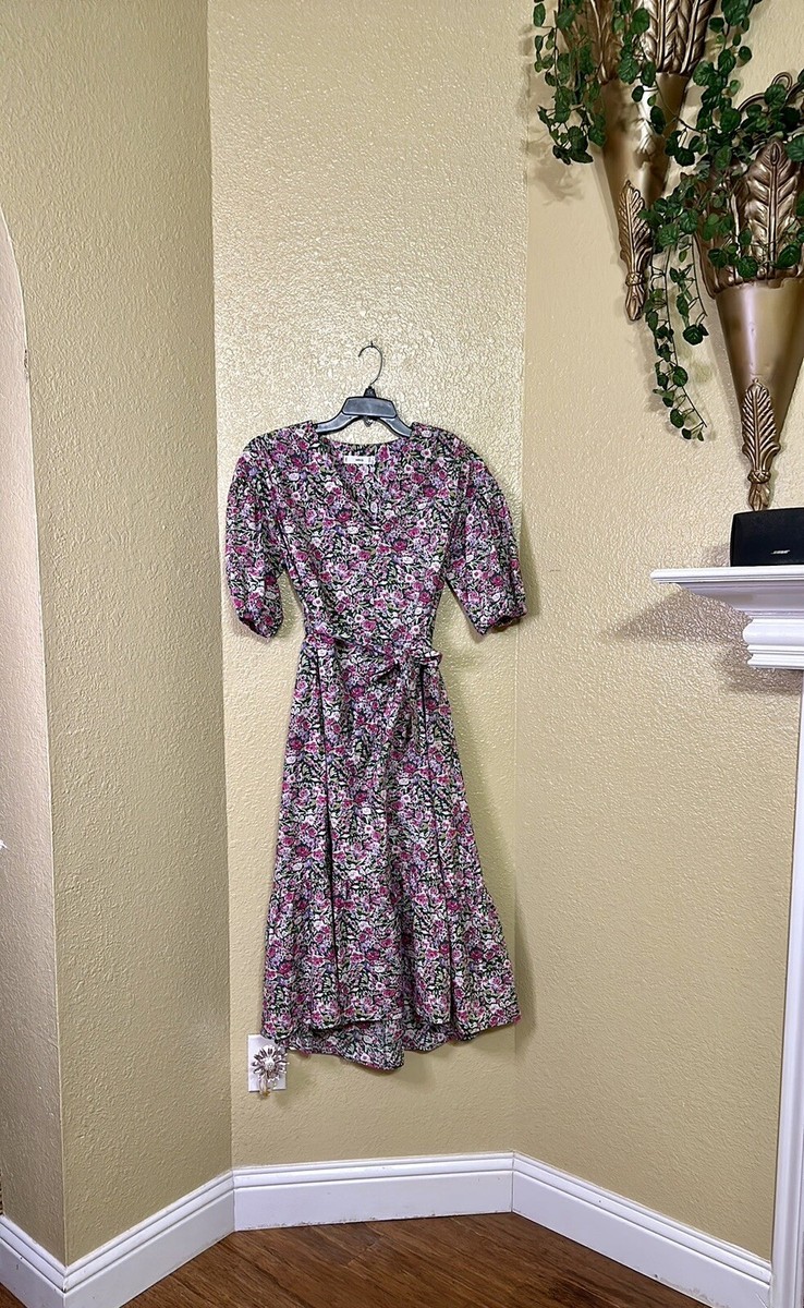 mango purple floral dress mango flroral dress