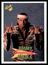 1990 TitanSports #14 Superfly Jimmy Snuka Rookie (see pics) (2B0)