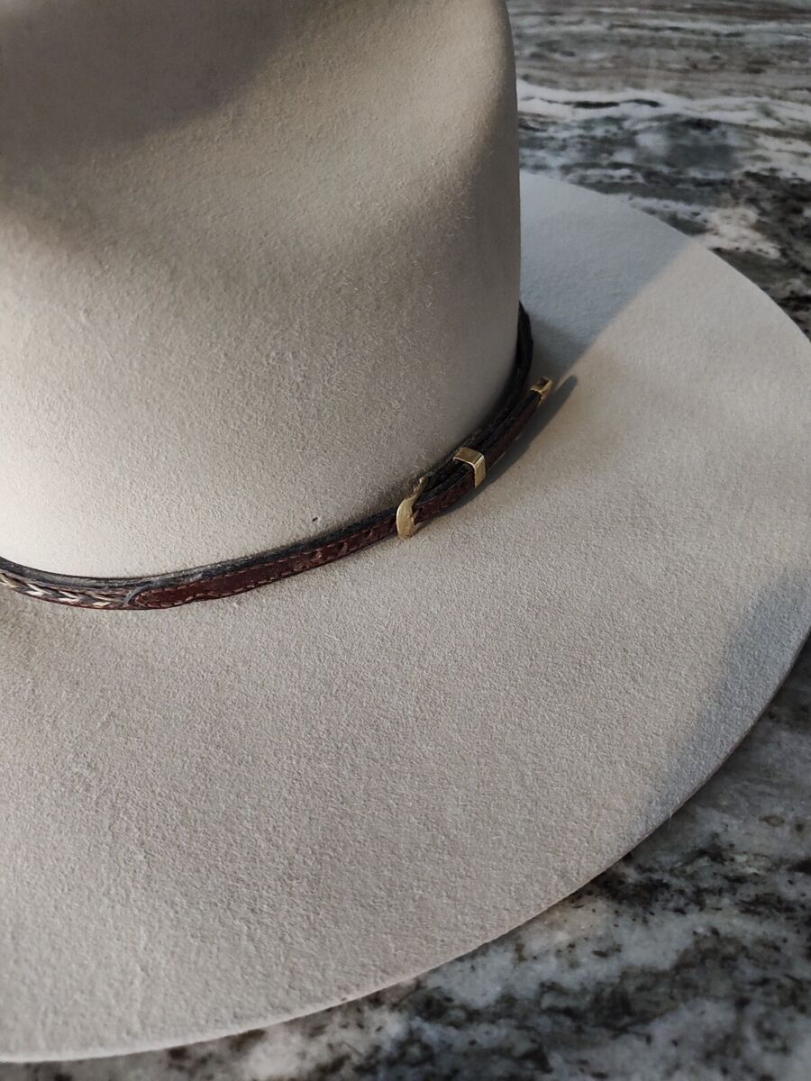 Resistol 4X Beaver Silverbelly George Strait Cowboy Hat Size Resistol 4X Beaver Silverbelly George Strait Cowboy Hat Size