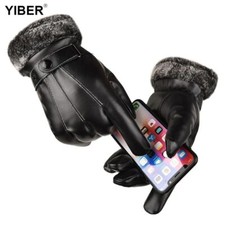 Touch Screen Fleece Gloves - Waterproof Driving Sport Glove Men Winter Mittens