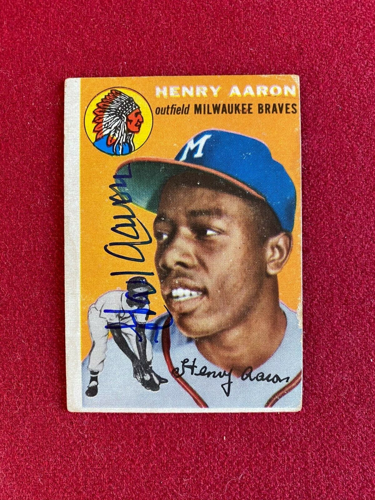 Hank Aaron Autographed Baseball Memorabilia & MLB Merchandise