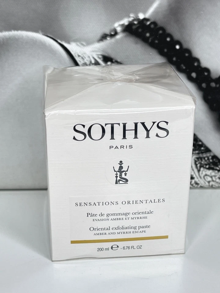 Pâte de gommage orientale exfoliant corps SOTHYS évasion ambre myrrhe 200 ml - Photo 1/4