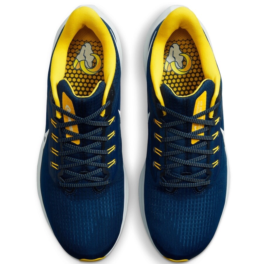 Nike Air Zoom Pegasus 39 LA LOS ANGELES RAMS Men sz 12.5  display picture 3