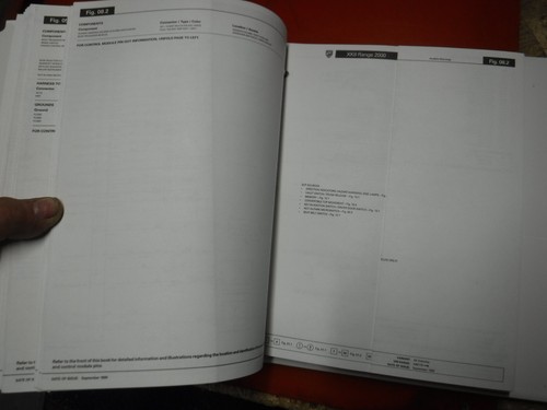2000 JAGUAR XK8 ORIGINAL FACTORY ELECTRICAL GUIDE WIRING DIAGRAMS SERVICE MANUAL - Picture 5 of 9