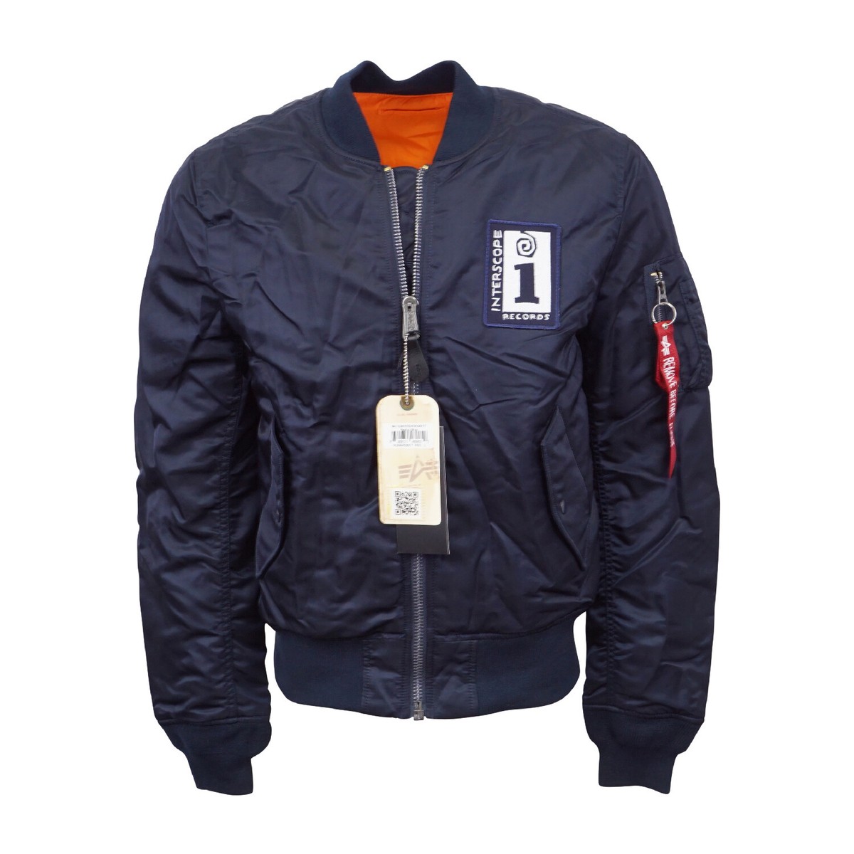 ALPHA INDUSTRIES INTERSCOPE RECORDS BOMBER JACKET MENS | eBay ALPHA INDUSTRIES INTERSCOPE RECORDS BOMBER JACKET MENS | eBay