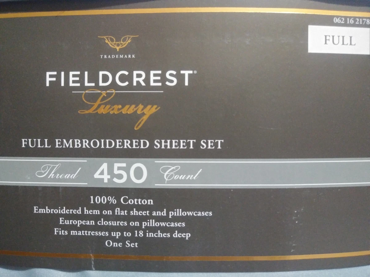 Fieldcrest luxury sheets deals