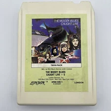 The Moody Blues - Caught Live + 5 - Restored 8 Track Tape - New Pad and Splice