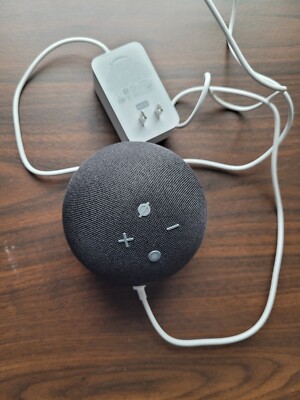 Amazon Echo Dot. Model B7W64E. Black With Plug.