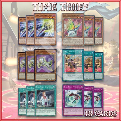 TIME THIEF DECK 18 | Bezel Ship Chronocorder Flyback Hack Regulator YuGiOh🔥 
