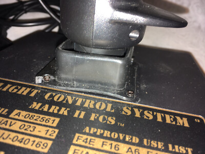 RARE Thrustmaster Mark II Flight Control System US Navy Fighter 
