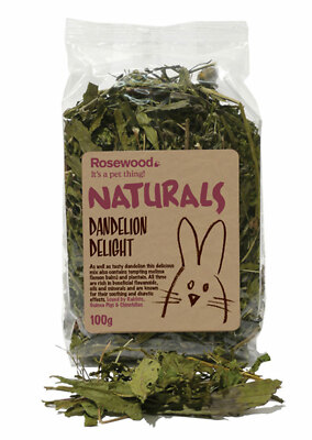 Rosewood Naturals Kleintier Leckerli Löwenzahn Genuss 100g - GROSSEINKAUF ANGEBOTE