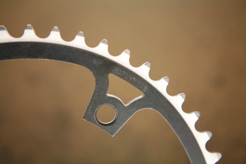Vintage NOS NEW Gipiemme Crono Sprint black chainring 52t 144 BCD Campagnolo fit - Picture 2 of 4