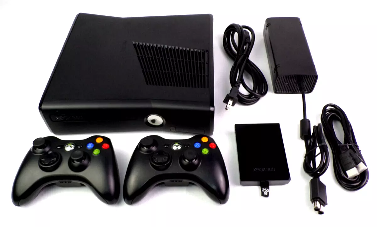 Console Xbox 360 Slim 250GB - Microsoft - MeuGameUsado