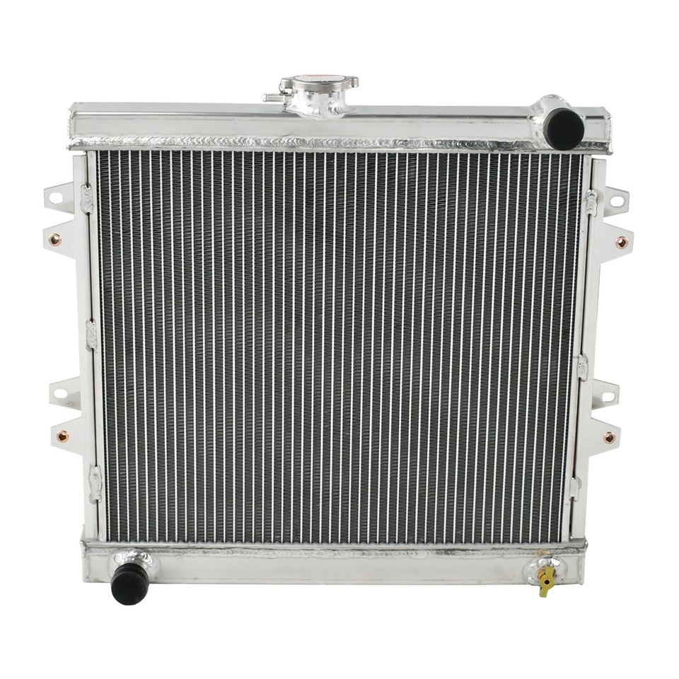 3 Row Aluminum Radiator For 84-95 Toyota Pickup Base 92-95 4Runner SR5 ...