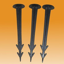 50 Erdanker Bodenanker für Unkrautvlies Gartenvlies Befestigungsanker Teichvlies