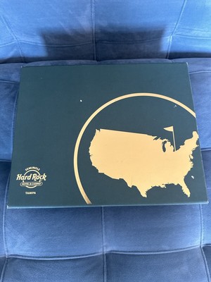 2017 The Masters Framed Golf Ball And Pass.