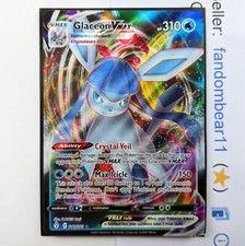 glaceon vmax pokemon card value - 041/203 Full Art Ultra Rare variation to centering Glaceon VMAX #41 Prices |