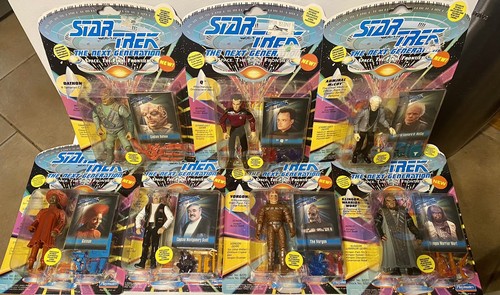 Star Trek The Next Generation - Space. The Finial Frontier Actionfiguren 7 Stück - Bild 1 von 8