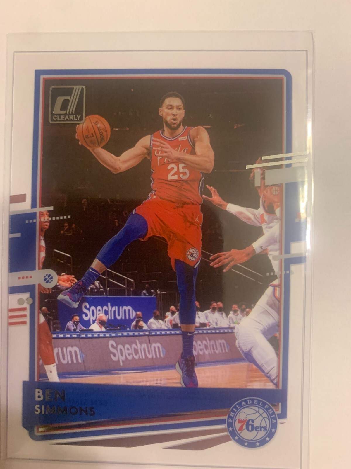 2020-21 Panini Clearly Donruss Ben Simmons #3