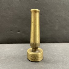 Vintage Brass Hose Nozzle Garden Tool Made in USA 3.25โ