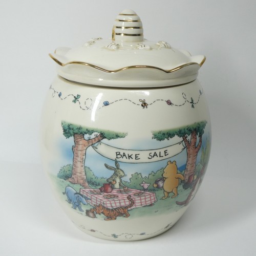 Lenox Winnie the Pooh The Honey Pot Cookie Jar 2003 AS IS