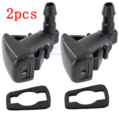 2x Windshield Washer Nozzle For Chrysler 300 Dodge Challenger