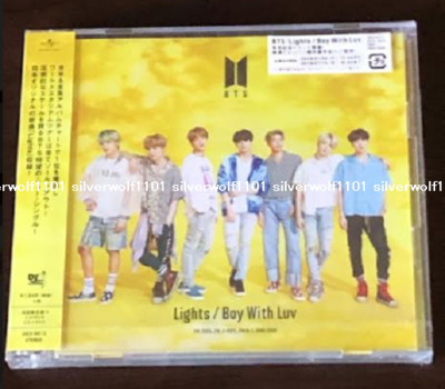 New BTS Lights Boy With Luv First Limited Edition Type A CD+