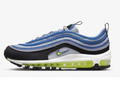 Nike Air Max 97 OG Atlantic Blue Volt Yellow DQ9131-400 Women's