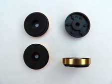 Low profile mini 30mm Gold Feet x 4 for small HiFi Amplifier Cabinet