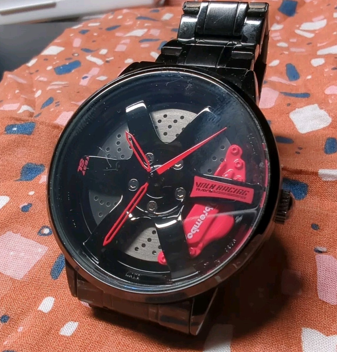 Volk Racing TE37 SL Rays Wheels Brembo Calipers Magnesium Sport