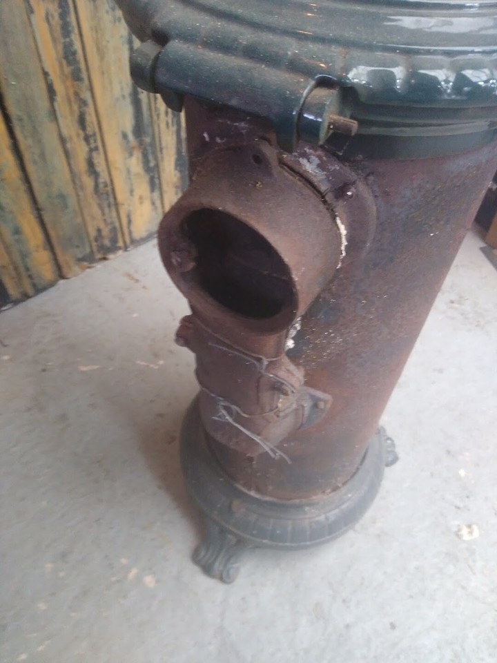 Godin Stove Multi fuel wood stove top loading eBay