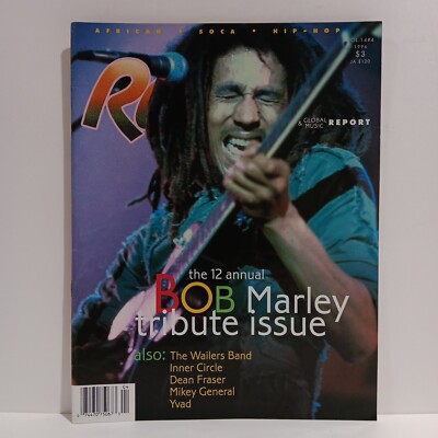 REGGAE REPORT BOB MARLEY Vol. 14 # 4 1996 Magazine