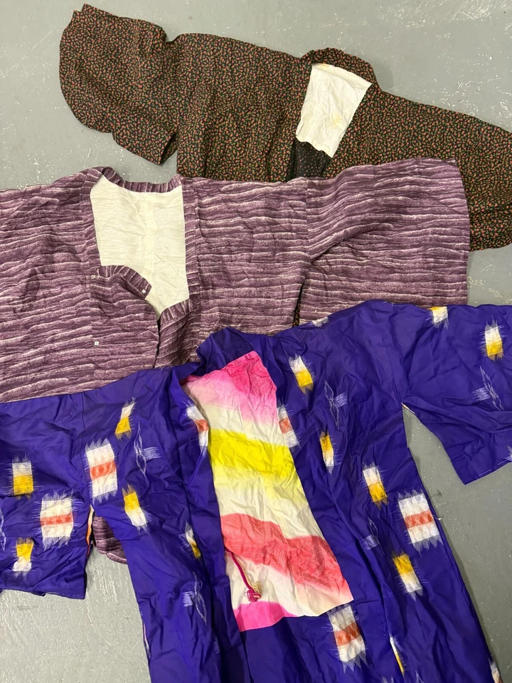 Vintage Wholesale Haori  Japanese Kimonos Mixed grade clearance  X 100 - Image 2 of 4