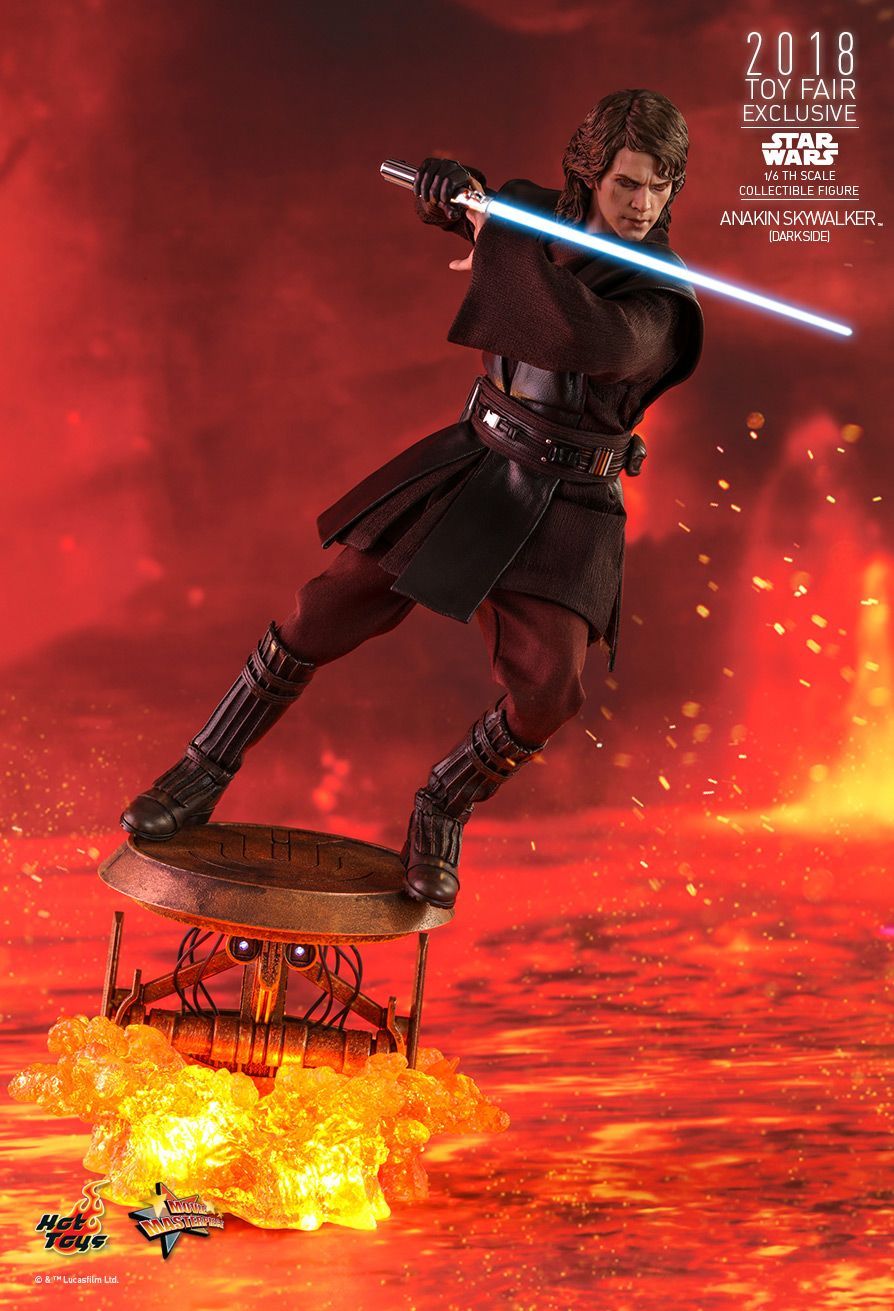 anakin skywalker dark side hot toys