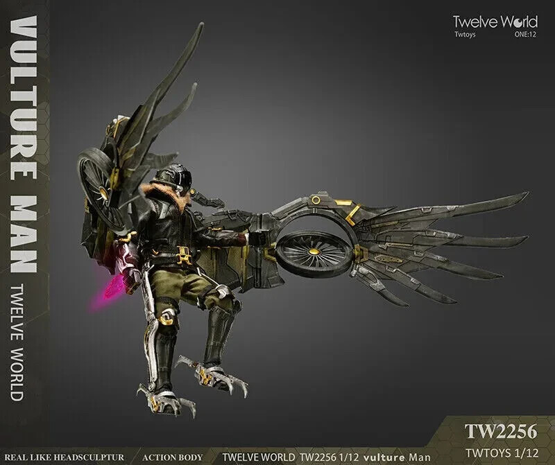IN STOCK New TWTOYS TW2256 1/12 Sky Scavenger Vulture Man 6