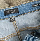 Judy Blue Boyfriend Fit Jeans Size 14W Blue Distressed Zip Fly Pockets — photo 7