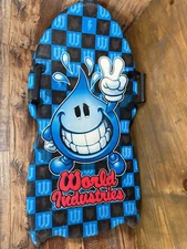 RARE Vintage 90’s World Industries Wet Willy Foam Sled Board Art Piece
