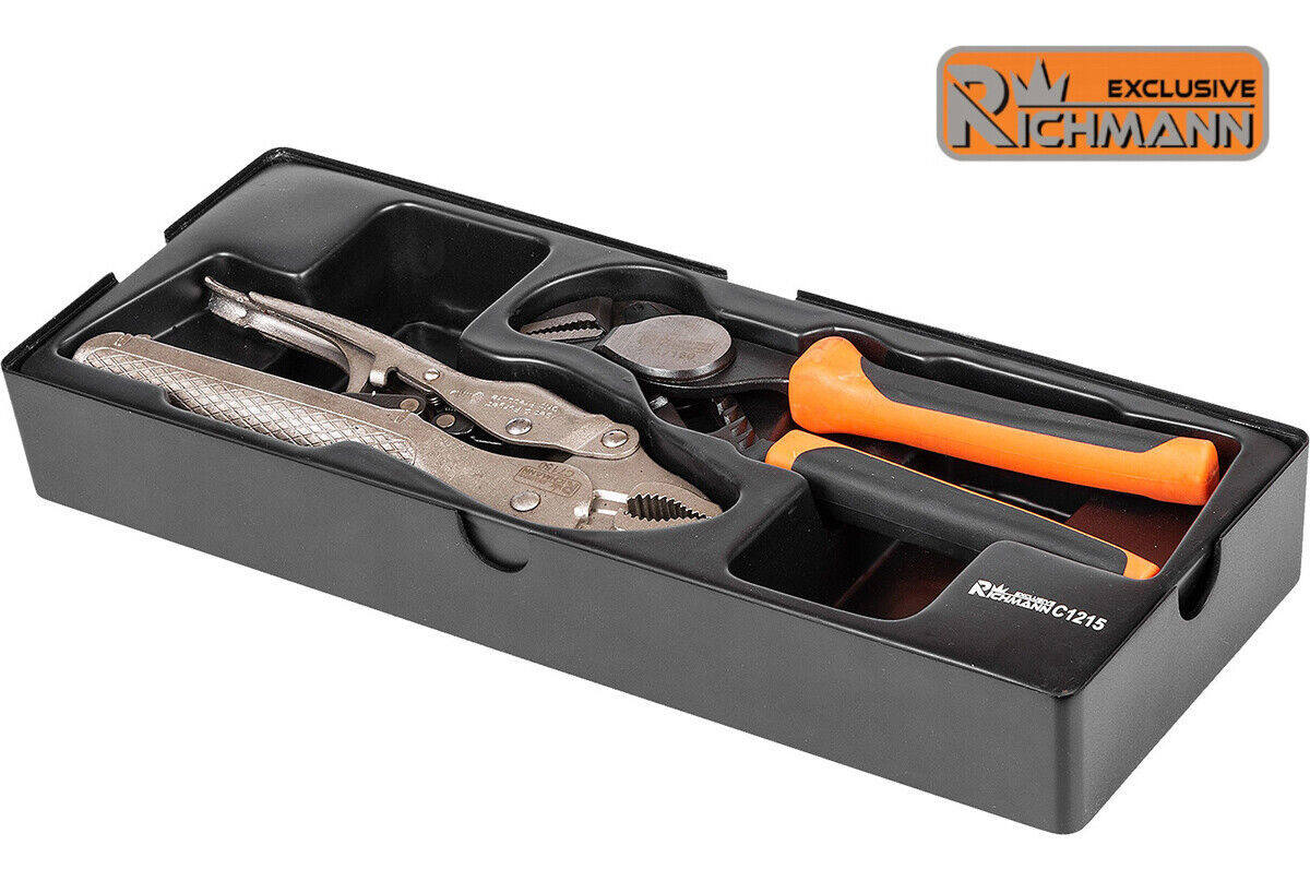 Module insert servante pince multiprise auto serrante en acier forge - 3