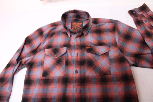 Dixxon Flannel Co Shirt Men’s Size M Nomads Red gray Plaid Flannel - Picture 5 of 12