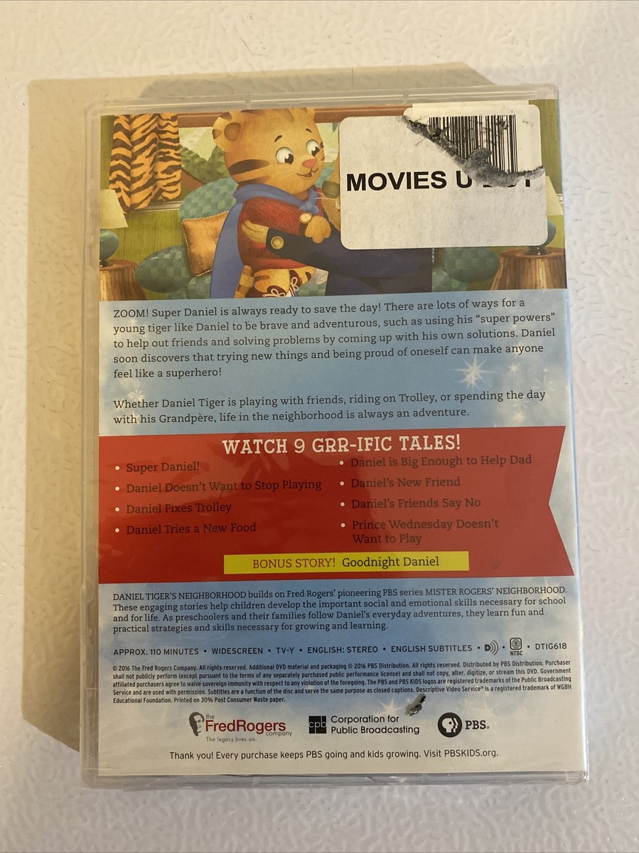 Daniel Tiger's Neighborhood: Super Daniel (DVD) PBS Brand