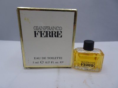 GIANFRANCO FERRE EAU DE TOILETTE SPLASH MINI TRAVEL SIZE NEW BOXED