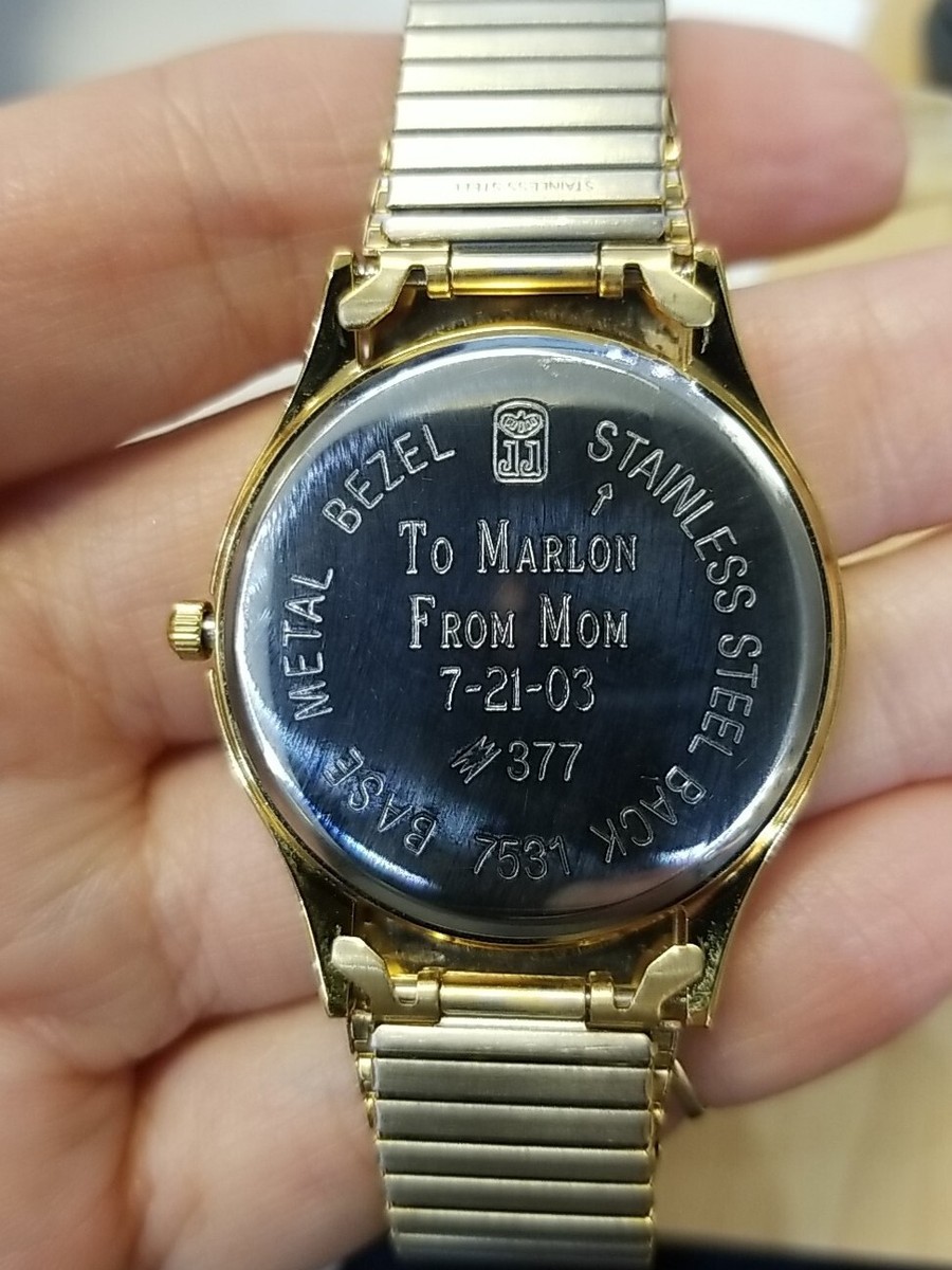Jules Jurgensen 2035 Since 1740 Dual Time Stamp Watch 7984p