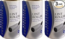 Evercare Extra Sticky Lint Roller Refill 3 Pack 60 Sheets Per Roll 180 Sheets